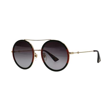 red gucci sunglasses round gg0061s|gg0062s 011.